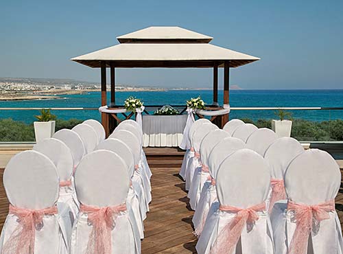 Asterias Beach Hotel Wedding Venue