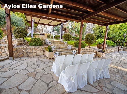 Ayios Elias Gardens Wedding Venue