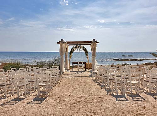 Thalassines Beach Wedding Venue